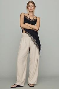 Reese Solid Full-Length Pants by Pilcro