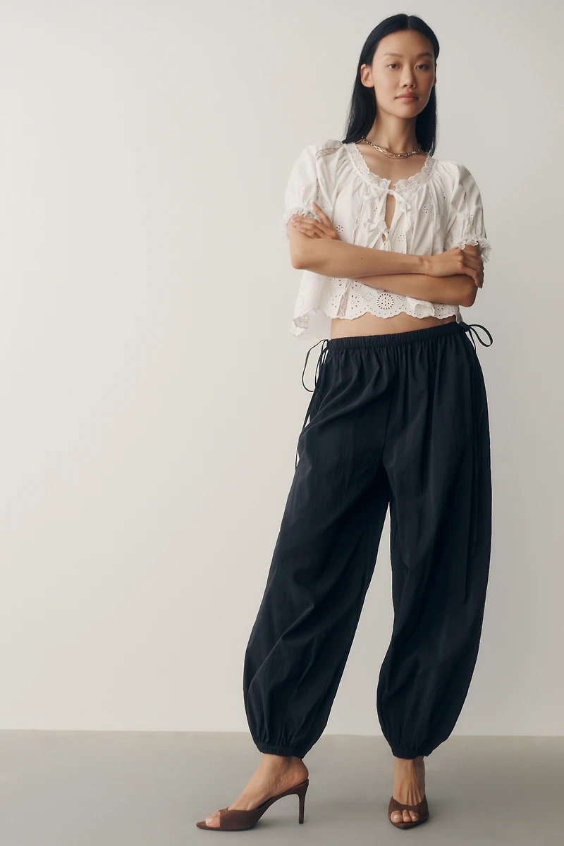By Anthropologie Balloon Parachute Pants