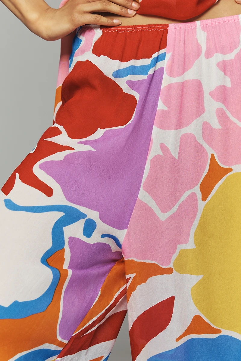 S/W/F Printed Balloon Pants
