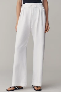 Shona Joy Birdie Linen Blend Scallop Pants