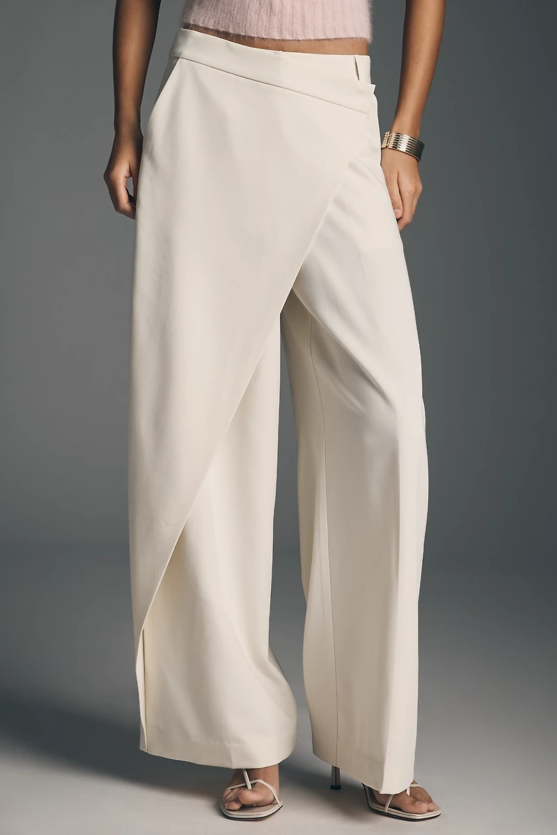 Whiteroom + Cactus Wrap Front Trouser Pants