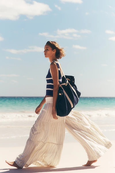 Pilcro Tiered Palazzo Pants