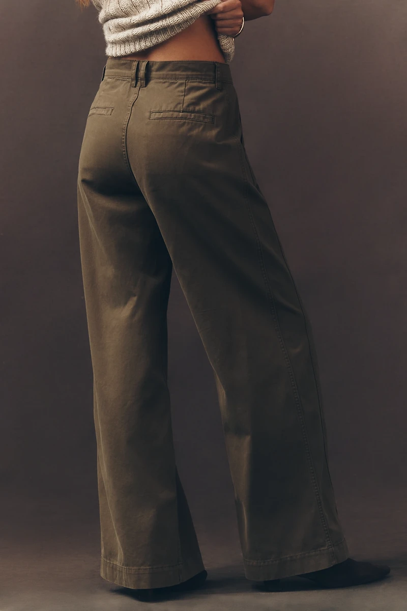 Pistola Jadyn Seamed Low-Slung Palazzo Pants