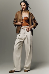 Pistola Eden Pleated Barrell Trousers