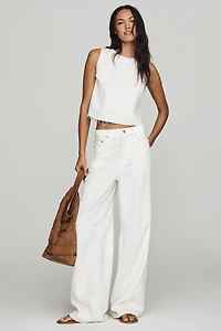 Pistola Sydney High-Rise Bow Pants