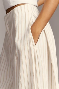 Maeve Draped A-Line Palazzo Pants