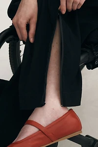 The Colette Crop Wide-Leg Pants by Maeve