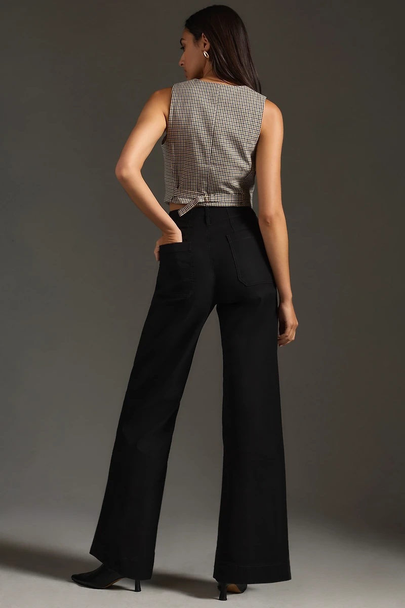 The Colette Full-Length Wide-Leg Pants by Maeve