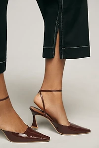 The Colette Crop Wide-Leg Pants by Maeve: Contrast-Stitch Edition