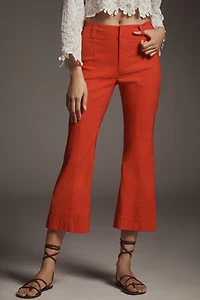 Maeve 70s Slim Crop Pants