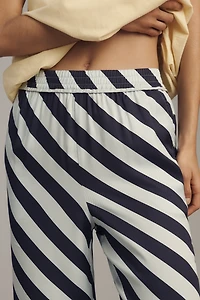 The Brooklin Printed Wide-Leg Pull-On Pants