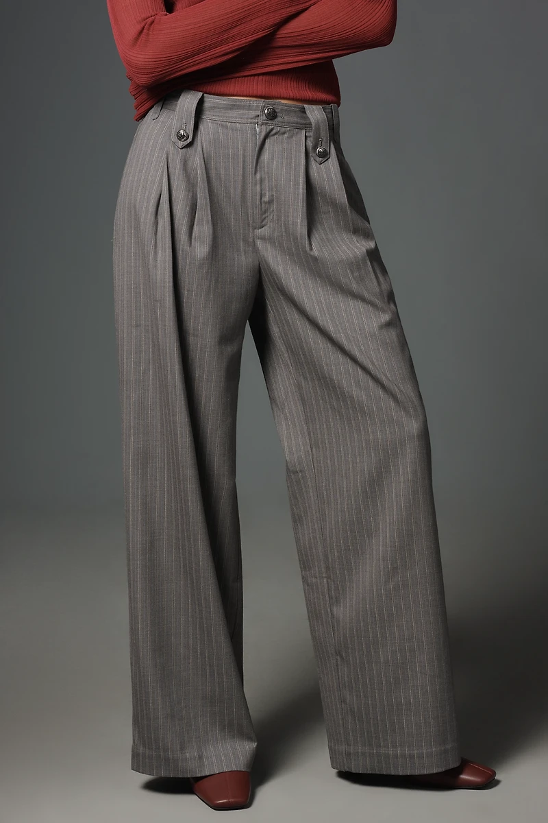 By Anthropologie Wide-Leg Trousers