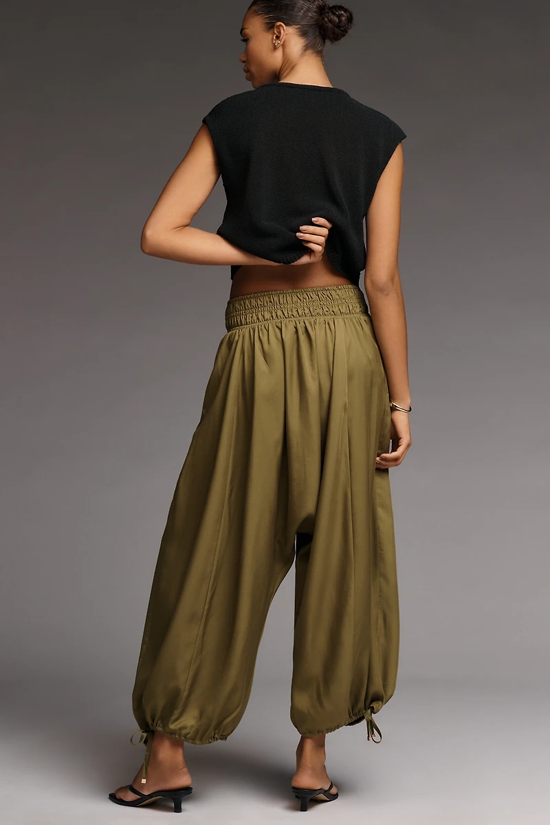 By Anthropologie Draped Harem Pants