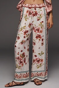 Brooklin Wide Leg Track Pants by Maeve