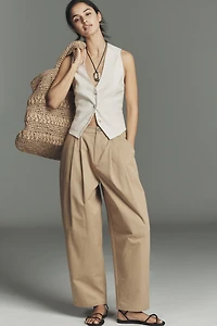 Mare Cotton Tapered Chino Pants