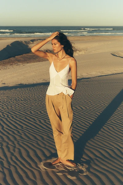 Mare Cotton Tapered Chino Pants