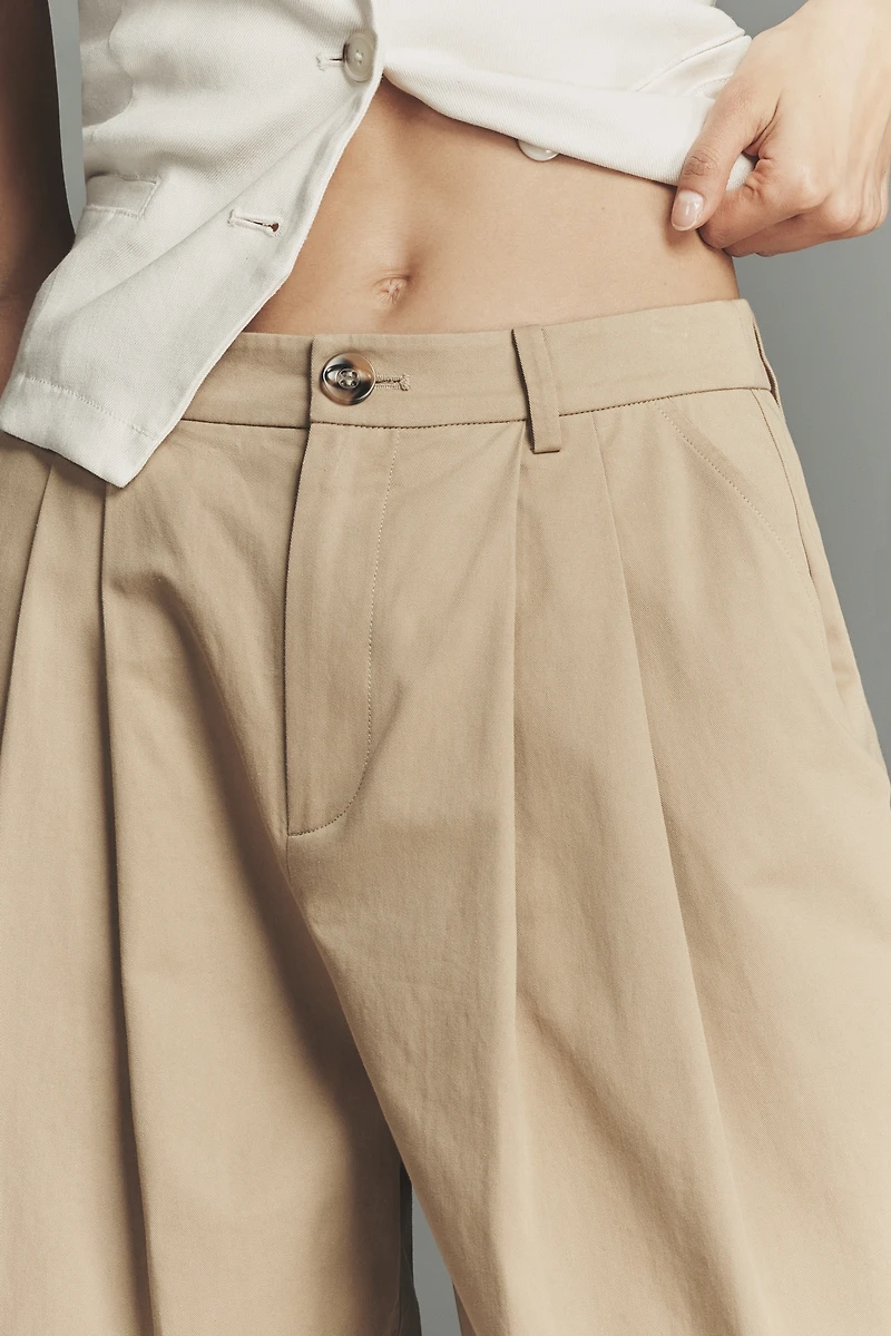 Mare Cotton Tapered Chino Pants