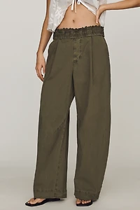 By Anthropologie Vintage Foldover Pants