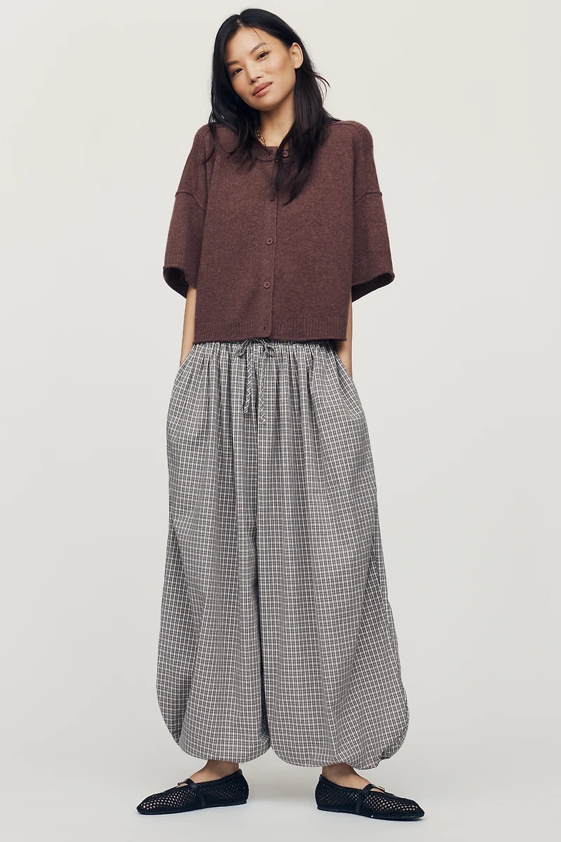 Daisy Street Sesame 100% Cotton Harem Pants