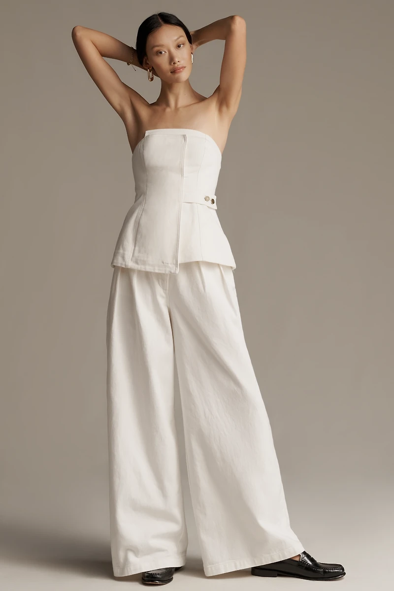 Significant Other Micah High-Rise Wide-Leg Pants