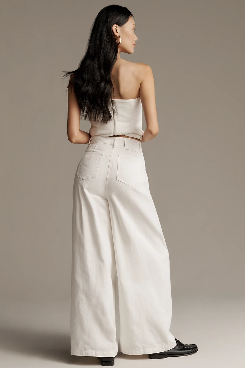 Significant Other Micah High-Rise Wide-Leg Pants