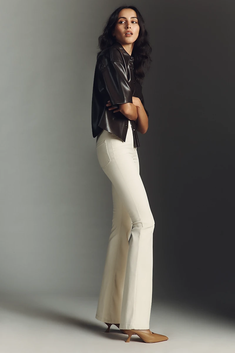 En Saison Alitzel Faux Leather Flare Pants