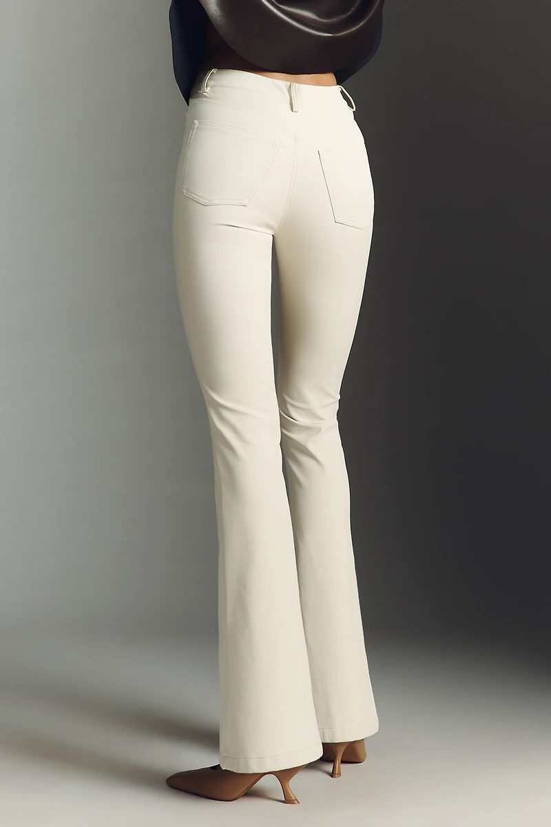 En Saison Alitzel Faux Leather Flare Pants