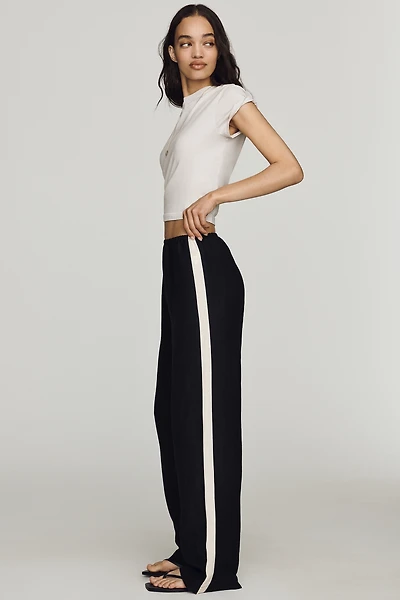 Sanctuary Linen Blend Track Pants