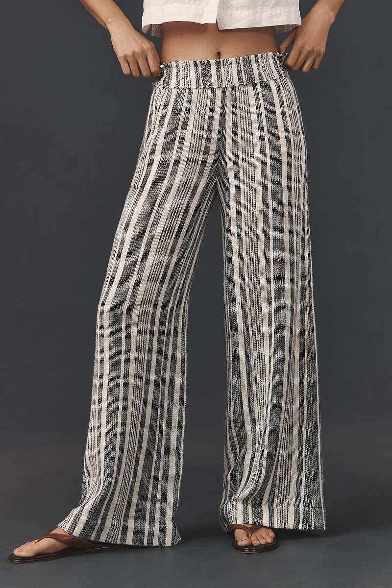 Sanctuary Relaxed Cotton Pull-On Pants