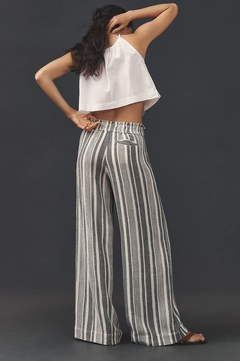 Sanctuary Relaxed Cotton Pull-On Pants