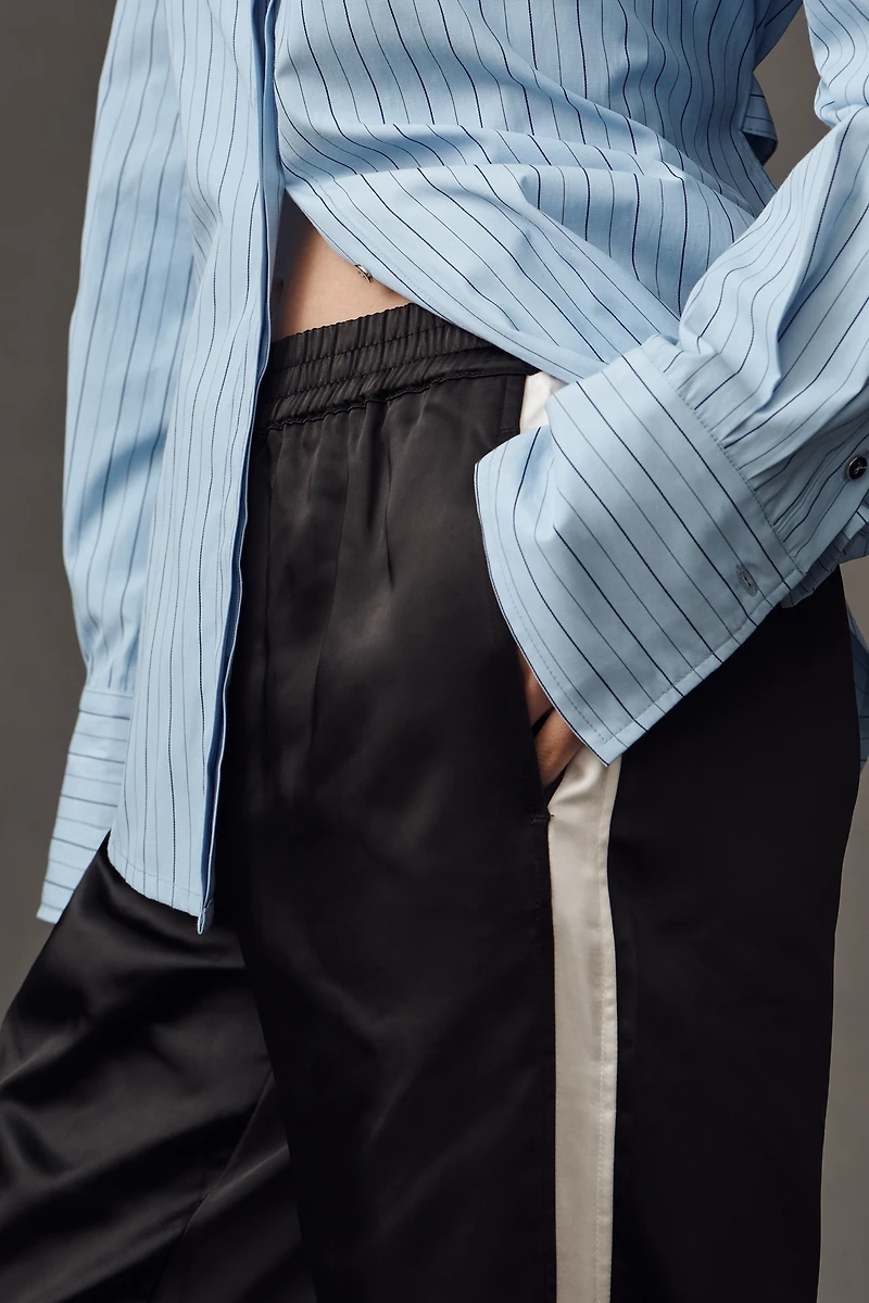Sanctuary Satin Track Pants