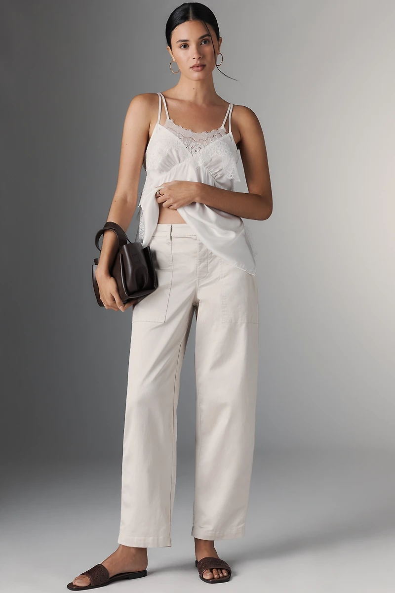 Sanctuary Sateen Taper Pants