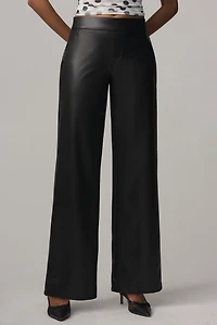 Sanctuary Runway Faux Leather Trouser Pants