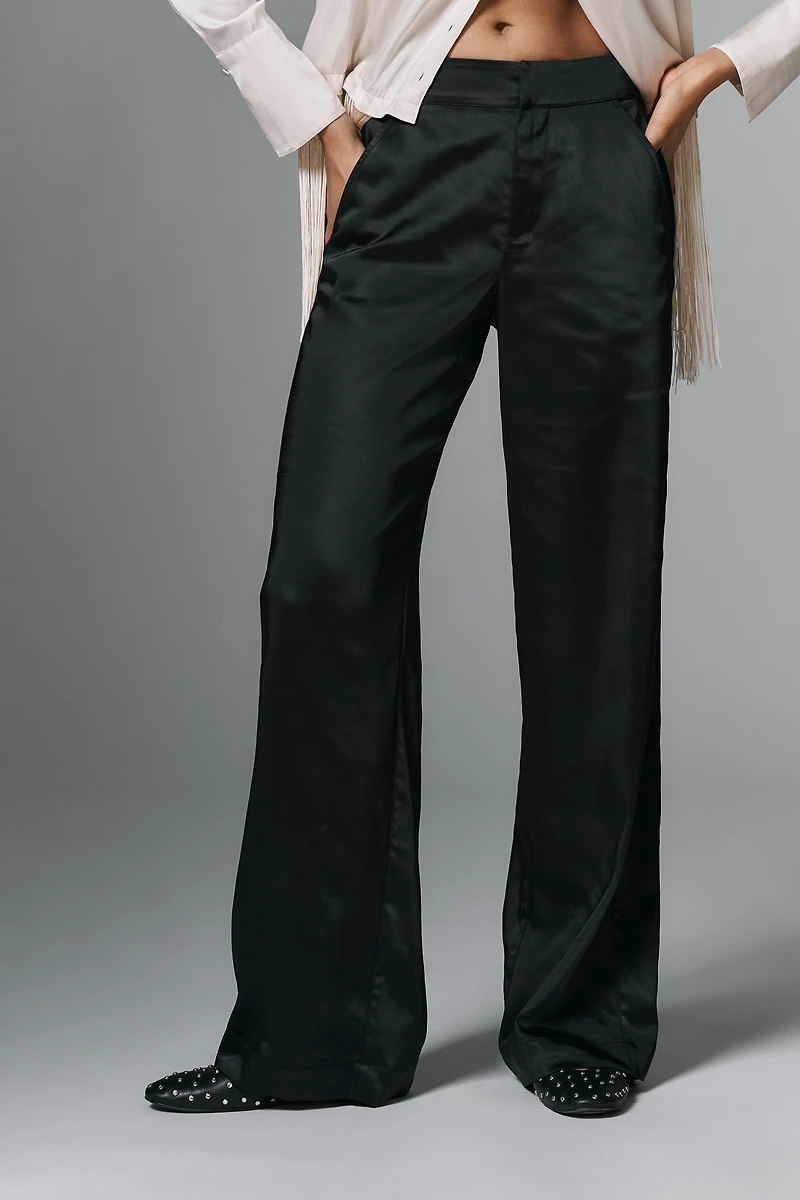 Sanctuary Modern Satin Trouser Pants