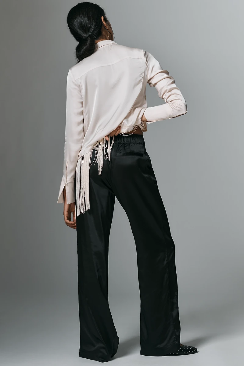 Sanctuary Modern Satin Trouser Pants