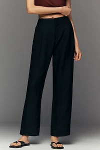 Sanctuary Scout Linen Barrel Pants