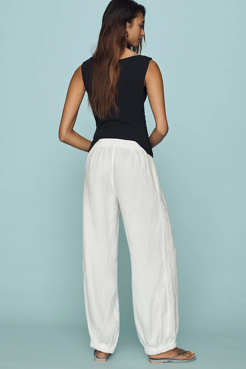 Sanctuary Mel 100% Linen Micro Balloon Pants