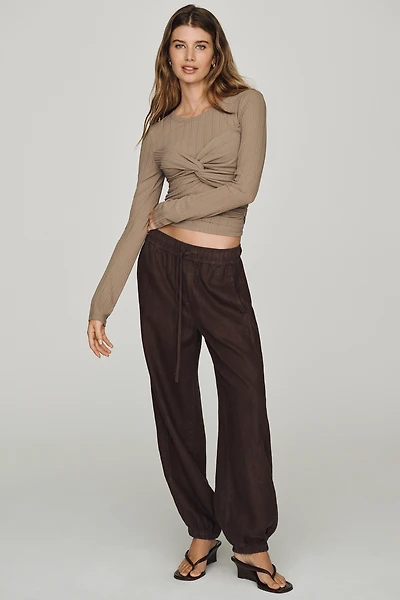 Sanctuary Mel 100% Linen Micro Balloon Pants