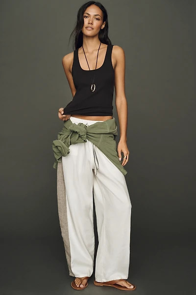 ASKK NY Cancun Slouchy Wide Leg Pants