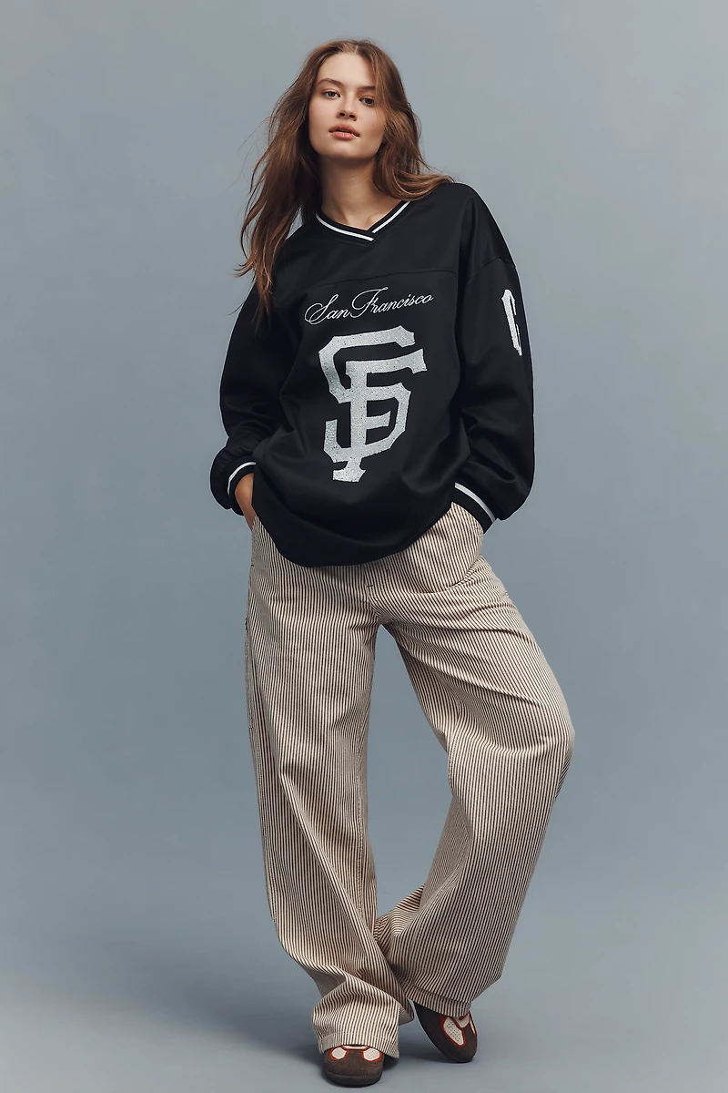 Denimist Teri Wide-Leg Carpenter Pants