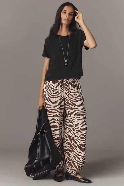 Plenty by Tracy Reese Animal-Print Harem Pants