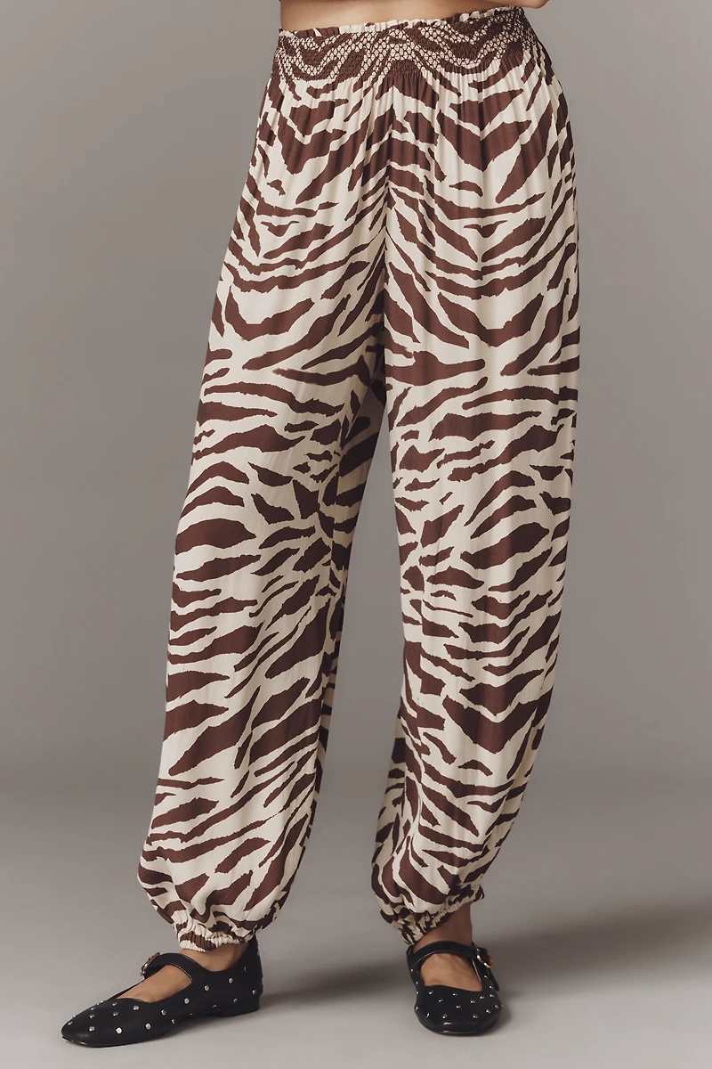 Plenty by Tracy Reese Animal-Print Harem Pants