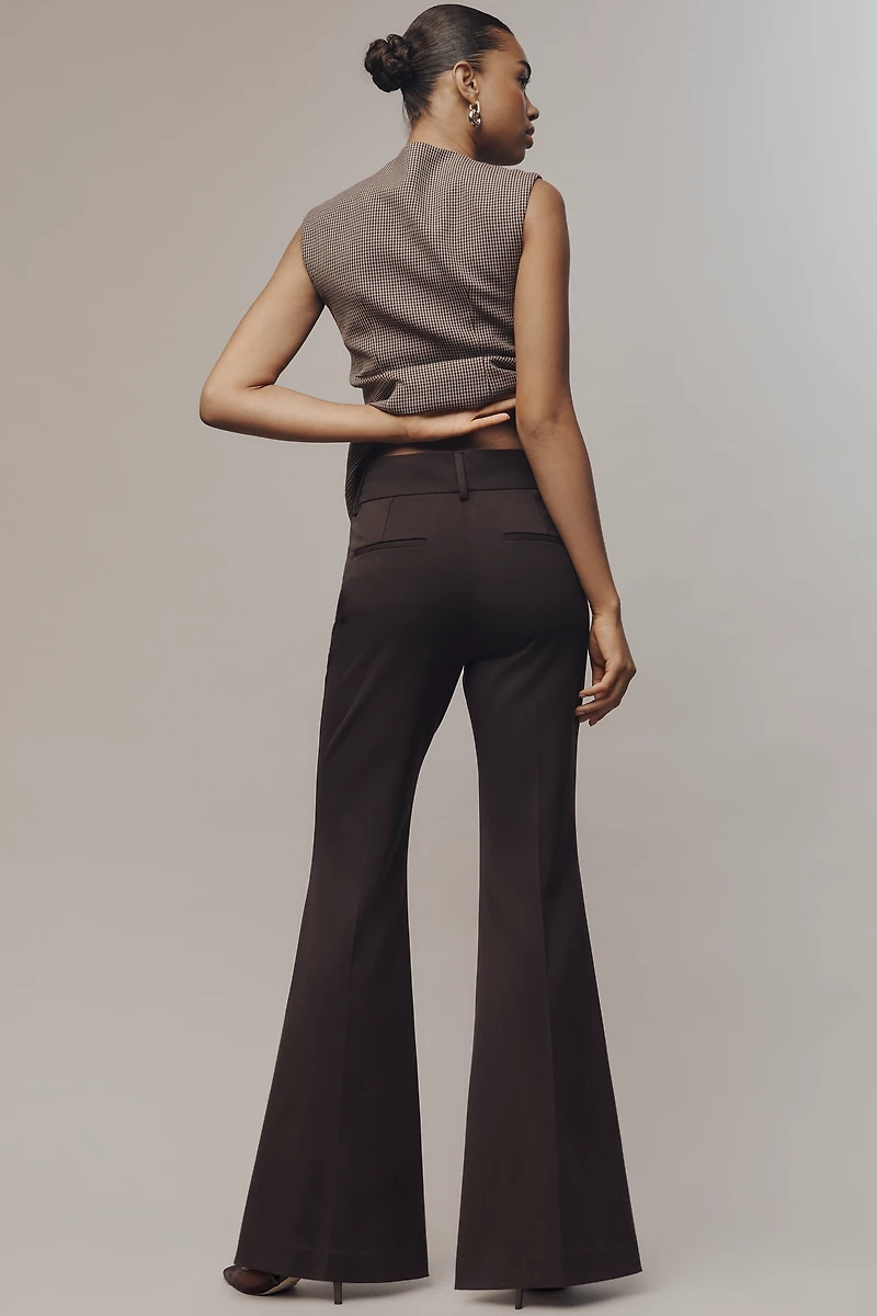 Good American Essential Suiting Flare Trousers