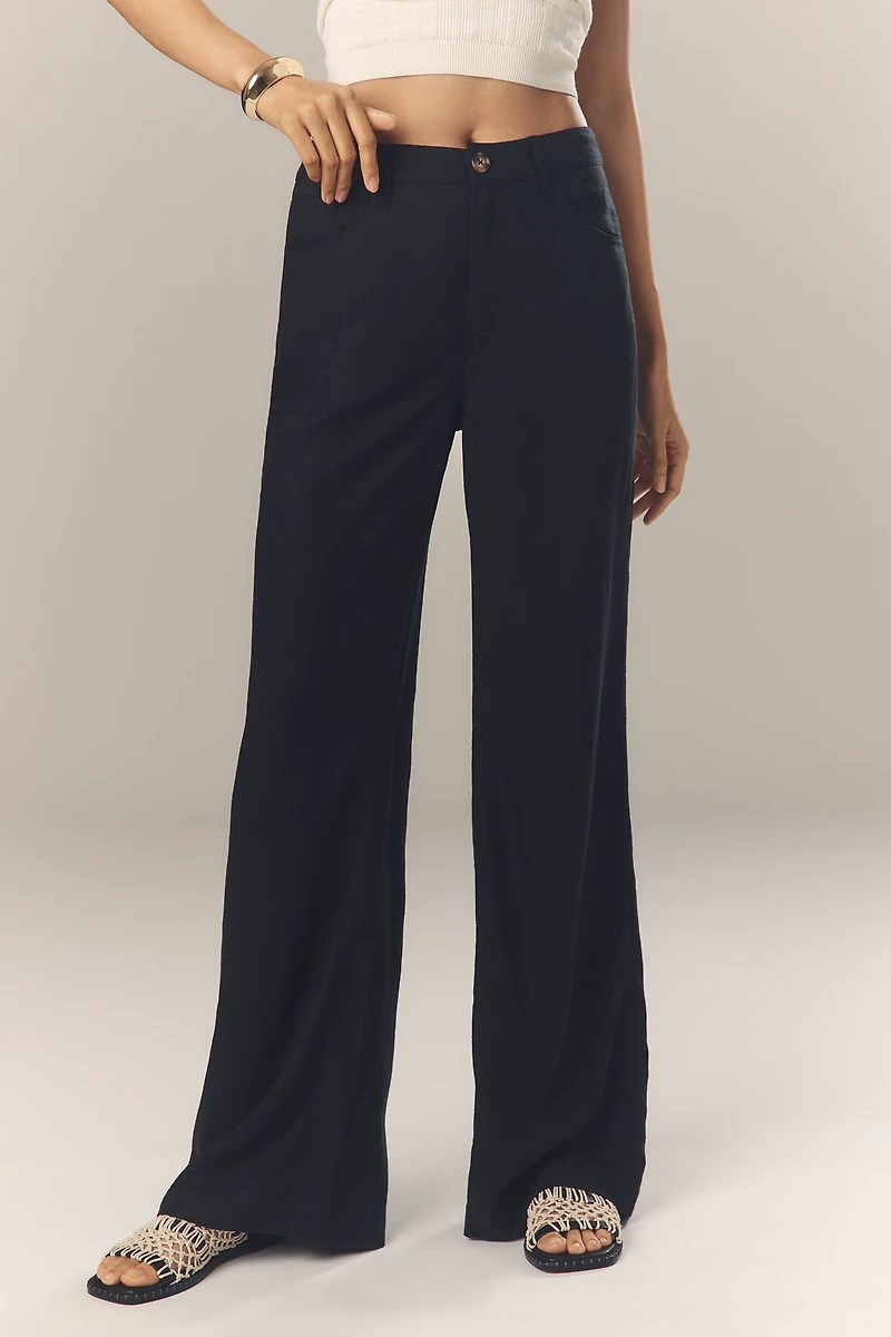 Hudson Jodie High-Rise Wide-Leg Pants