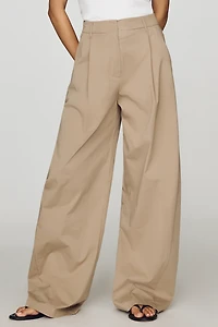 BAYSE Scout Pleated Wide-Leg Trousers