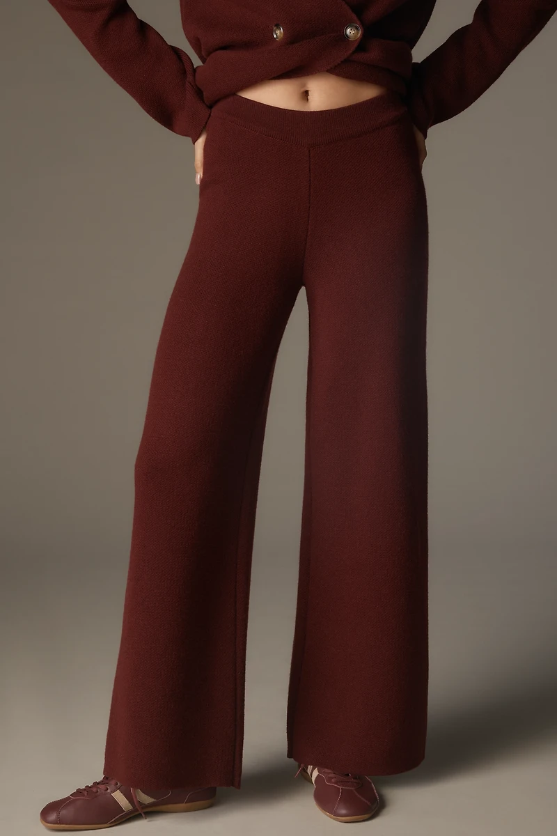 SER.O.YA Juna Mid-Rise Relaxed Knit Pants