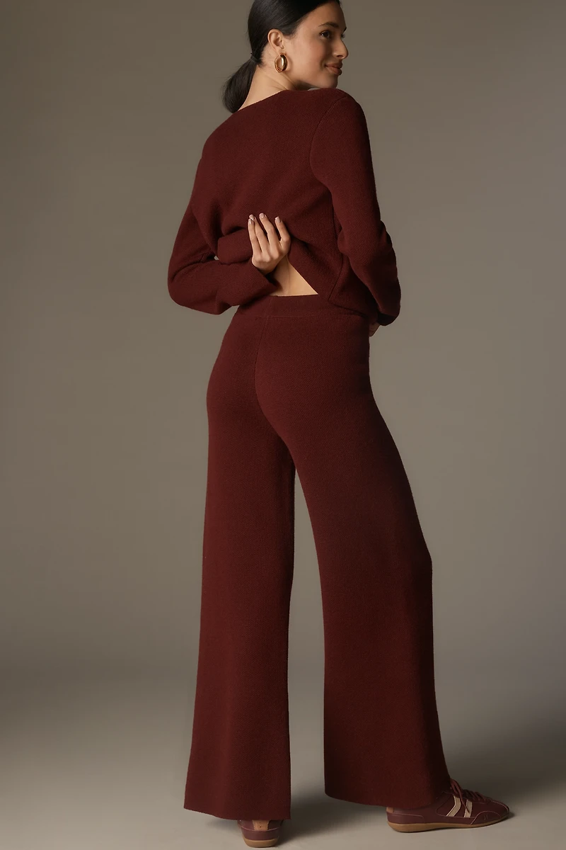 SER.O.YA Juna Mid-Rise Relaxed Knit Pants