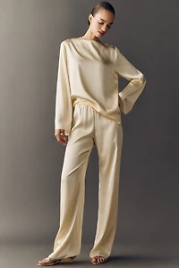 SER.O.YA Lillian Satin Pants