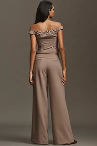 SOVERE Kennedy Wide-Leg Pants