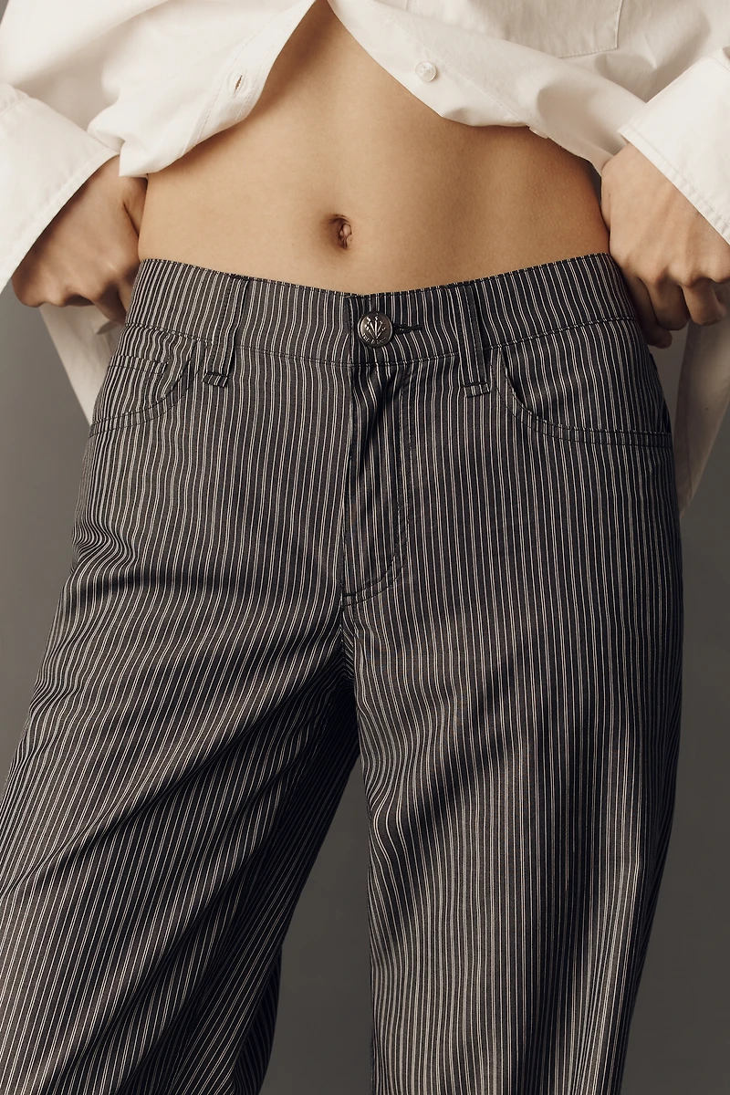 rag & bone Saige Cotton Stripe Poplin Pants